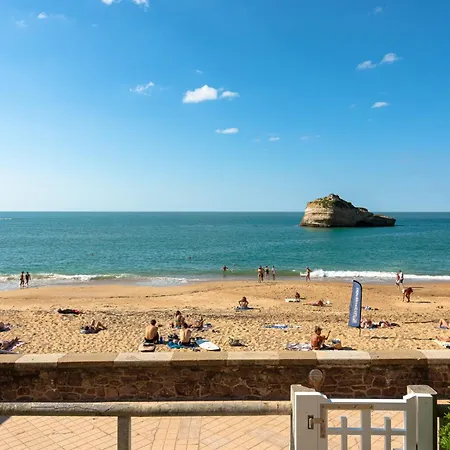דירה Aroha With Terrasse And Sea View In ביאריץ