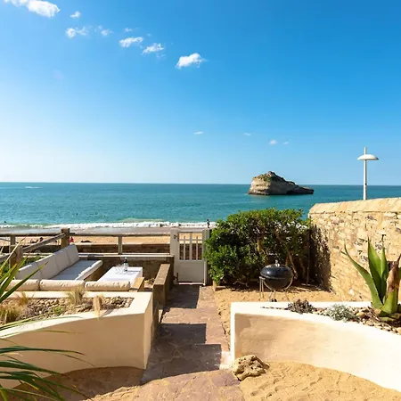 דירה Aroha With Terrasse And Sea View In ביאריץ